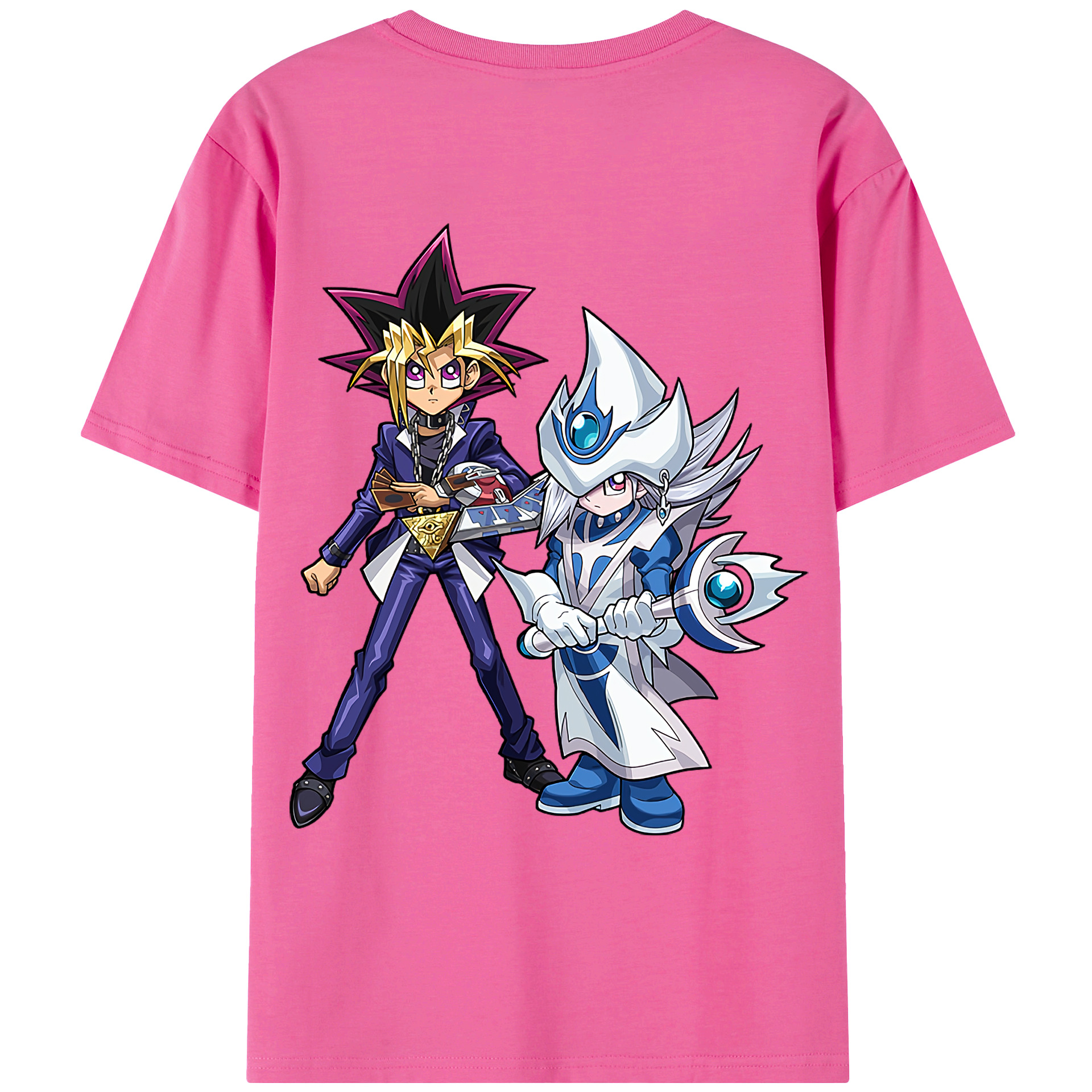 （画像用） 遊☆戯☆王 Yu-Gi-Oh! レディース半袖Tシャツ(バックプリント)